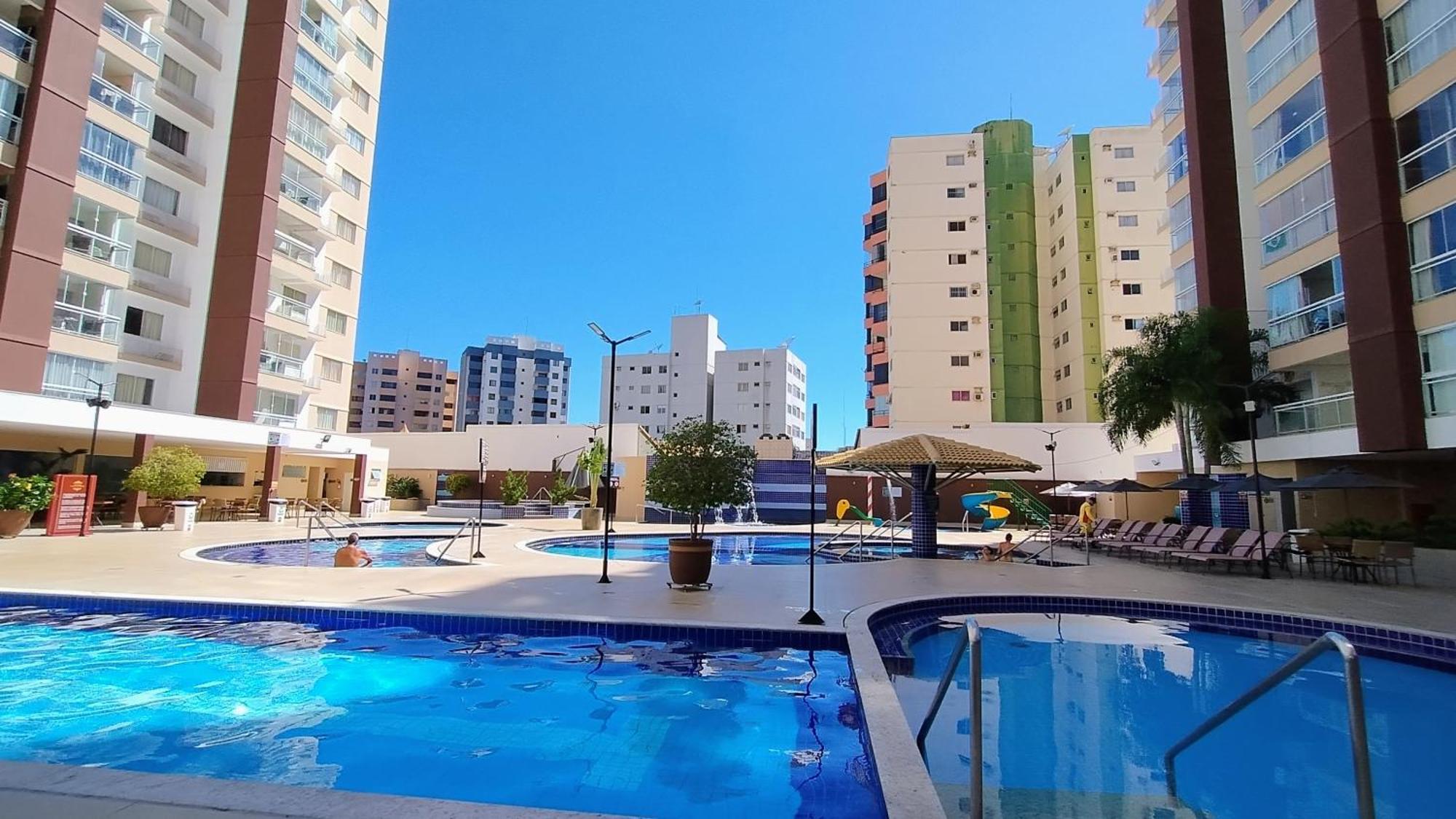 Casa Da Madeira Caldas Novas - Achei Ferias - Com Roupa De Cama מראה חיצוני תמונה